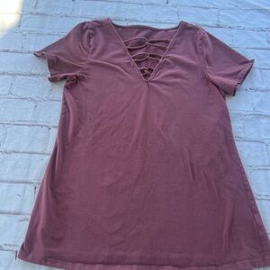 Torrid Bundle Cream Knit Sweater and Mauve top